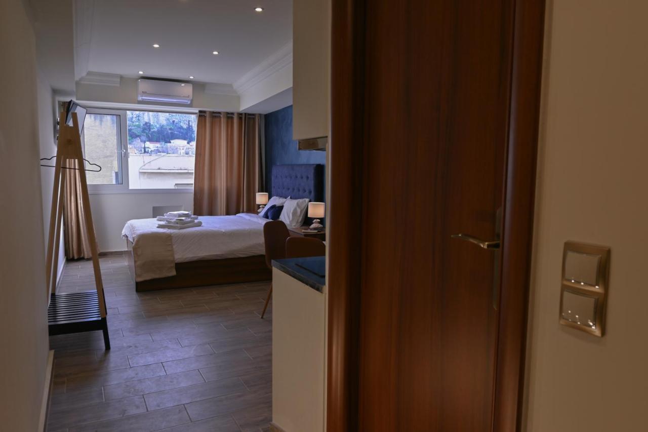 Acropolis Of From Ermou Str Apartment Athen